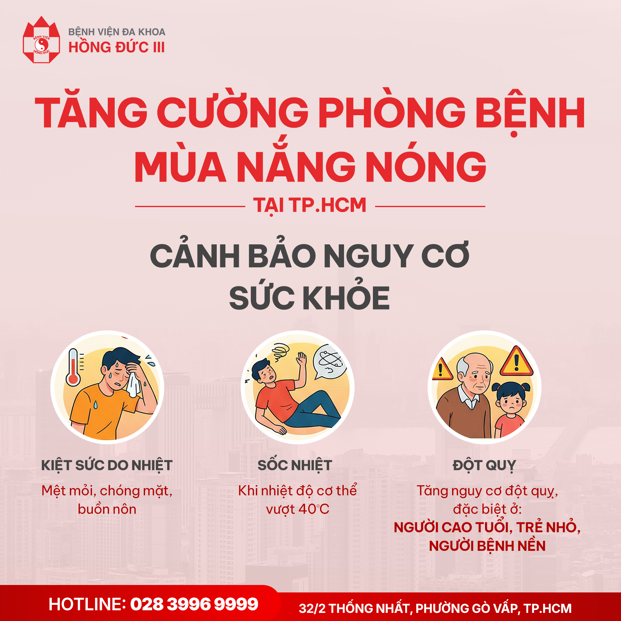 Tăng cường phòng bệnh mùa nắng nóng